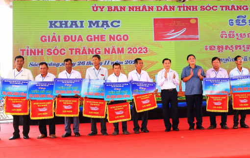 46 đội tham gia đua ghe ngo Sóc Trăng, tổng giải thưởng lên đến hơn 910 triệu đồng