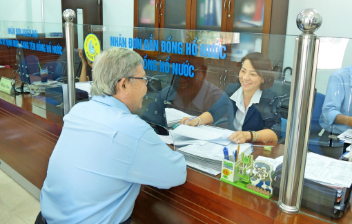 Tiền nước tính định mức theo nhân khẩu thấp hơn tính theo đồng hồ