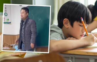Người cha Trung Quốc tự hào sức mạnh tinh thần của cậu con trai học kém nhất lớp