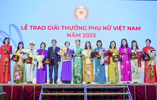 Giải thưởng Phụ nữ Việt Nam 2022 - 2023: Hội LHPN TPHCM nhận nhiều giải