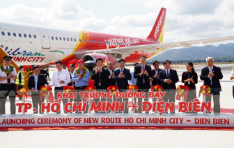 Đường bay TPHCM - Điện Biên của Vietjet đã chính thức khai trương