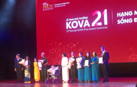 Chi hội luật sư Hội Bảo vệ quyền trẻ em TPHCM đoạt Giải thưởng KOVA, hạng mục Sống đẹp