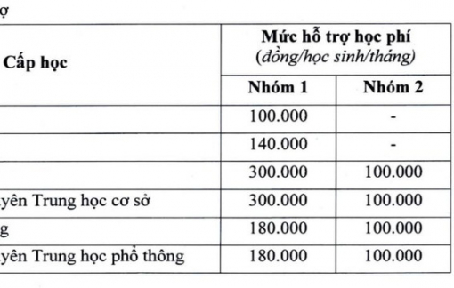 TPHCM đề xuất miễn học phí THCS