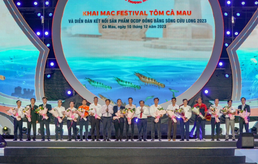 Nam A Bank đồng hành cùng Festival Tôm Cà Mau
