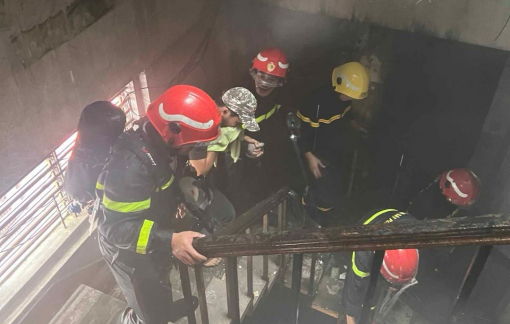 Cháy nhà ở TPHCM, nhiều người may mắn thoát nạn