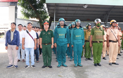 Công an TPHCM ra quân trấn áp tội phạm dịp tết Nguyên đán 2024