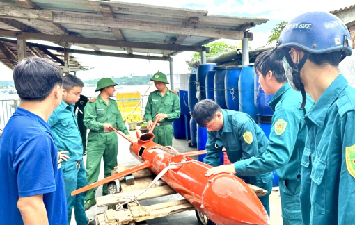 Xác minh nguồn gốc vật thể lạ nghi thiết bị bay không người lái