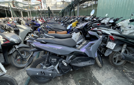 Từ vụ cướp, phát hiện gần 200 xe máy trong nhiều vụ án