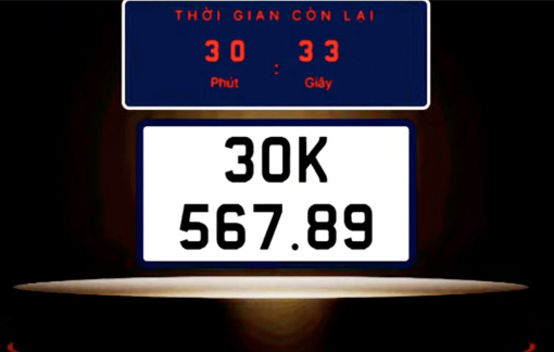 Trúng đấu giá biển số đẹp rồi bỏ cọc, làm sao ngăn chặn?