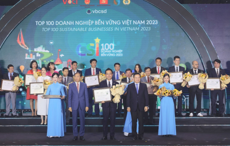 Acecook Việt Nam được vinh danh “Top 100 doanh nghiệp bền vững Việt Nam 2023”