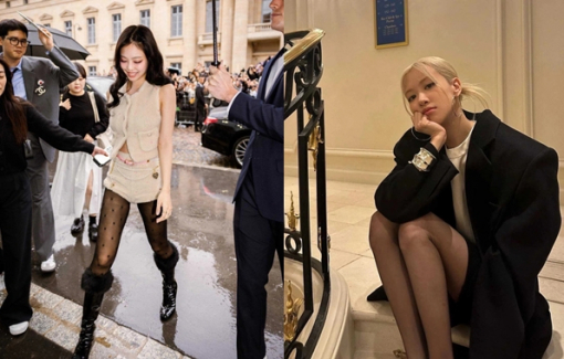 Phối quần tất đen sành điệu như Jennie, Rosé