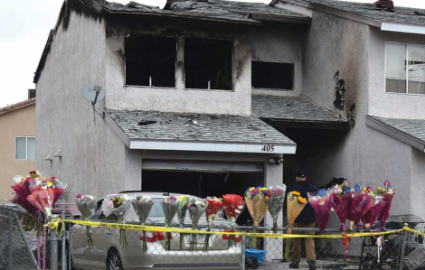 Cháy nhà trong lúc người lớn ra ngoài mua sắm, 5 đứa trẻ thiệt mạng
