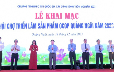 Hội chợ OCOP bị doanh nghiệp chê, Chủ tịch Quảng Ngãi yêu cầu xử lý trách nhiệm ban tổ chức