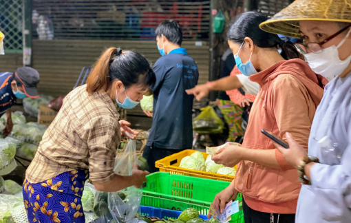 Rau củ Đà Lạt bị trà trộn trước khi về TPHCM