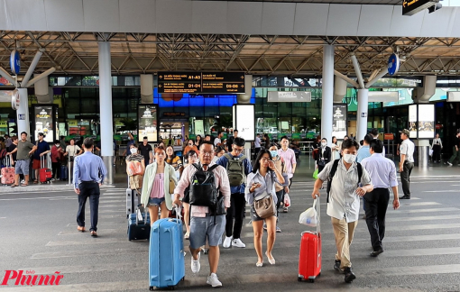 Cao điểm tết, sân bay Tân Sơn Nhất dự kiến phục vụ 140.000 khách mỗi ngày
