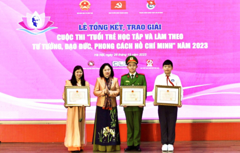 Cuộc thi “Tuổi trẻ học tập và làm theo tư tưởng, đạo đức, phong cách Hồ Chí Minh” năm 2023: 3 thí sinh đoạt giải Nhất