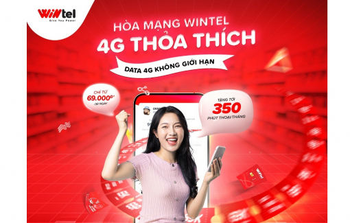 Wintel ra mắt bộ 3 gói cước mới “Siêu data - Siêu tiết kiệm”