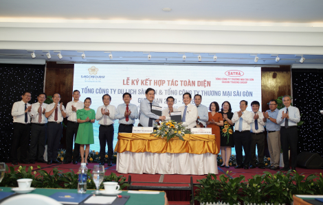 SATRA hợp tác chiến lược với Saigontourist Group giai đoạn 2023-2028