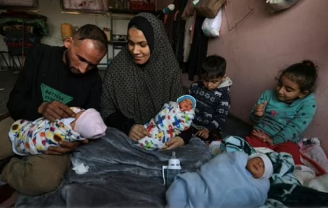 Sự tuyệt vọng của người mẹ sinh 4 ở Gaza