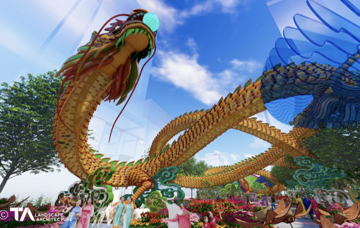 Lộ diện đường hoa Nguyễn Huệ tết Giáp Thìn 2024