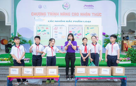 Mondelez Kinh Đô truyền cảm hứng bảo vệ môi trường đến hàng ngàn học sinh tại Việt Nam thông qua sáng kiến “Trash Right”