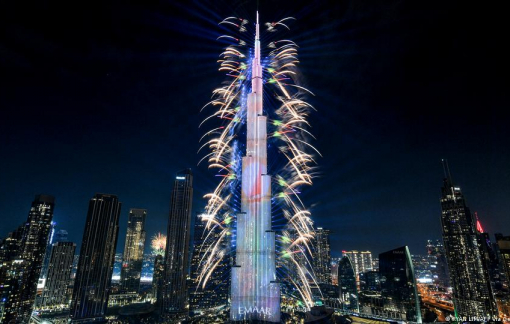 UAE lập kỷ lục thế giới đầu năm 2024 với màn pháo hoa khủng