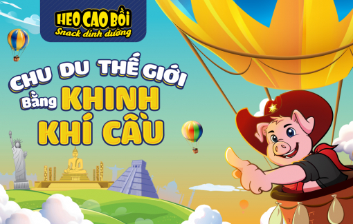 “Cùng Heo Cao Bồi chu du thế giới bằng khinh khí cầu” tại Thảo Cầm Viên