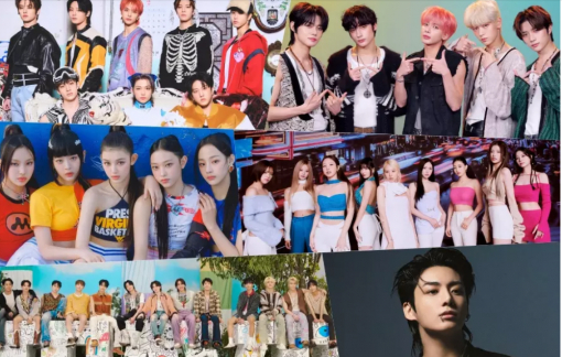 Ngoài Taylor Swift, các album CD bán chạy nhất năm 2023 tại Mỹ đều là của K-pop.