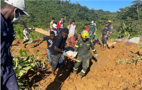 Số người chết trong trận lở đất ở Colombia tăng lên 33