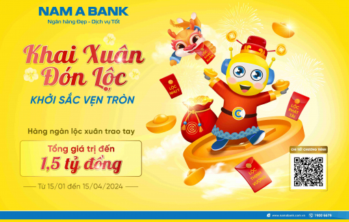 Nam A Bank triển khai nhiều ưu đãi dịp năm mới