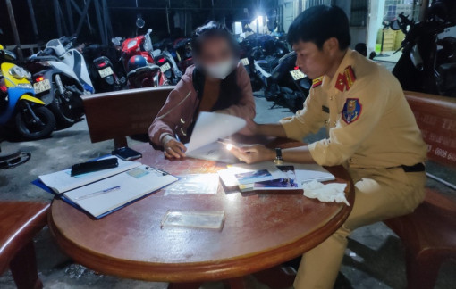 Xác định tài xế đi ngược chiều trên cao tốc Mỹ Thuận - Cần Thơ