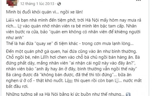 Công an đang xác minh vụ TikToker ngồi xe lăn tố bị đuổi khỏi quán phở