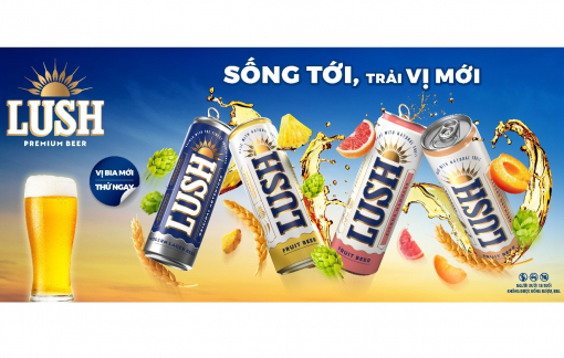 Giới trẻ "truy lùng" LUSH - bia trái cây hoàn toàn mới của Masan