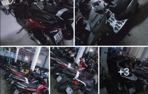 Công an quận 11 thông tin vụ thanh niên rao bán 7.000 xe tang vật vi phạm