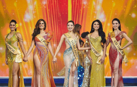 Đoàn Thu Thủy giành giải Á hậu 4 tại “Hoa hậu Toàn cầu 2023”