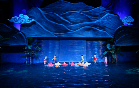 Nhà hát nghệ thuật Phương Nam ra mắt vở rối nước về đề tài biển đảo