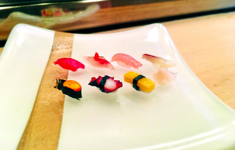 Nhật Bản có sushi nhỏ nhất thế giới