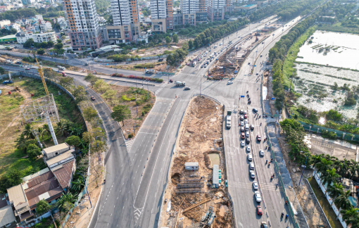 Nút giao thông “lớn nhất” TPHCM dần lộ diện