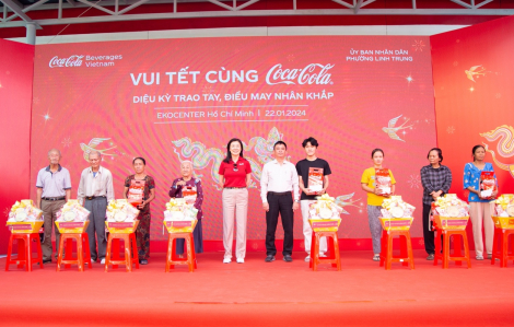 Coca-Cola Việt Nam mang tết diệu kỳ đến hàng ngàn hoàn cảnh khó khăn