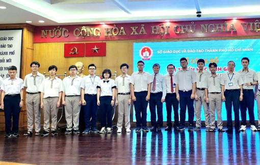 TPHCM chi 5 tỉ đồng khen thưởng học sinh đoạt giải trong kỳ thi chọn học sinh giỏi quốc gia