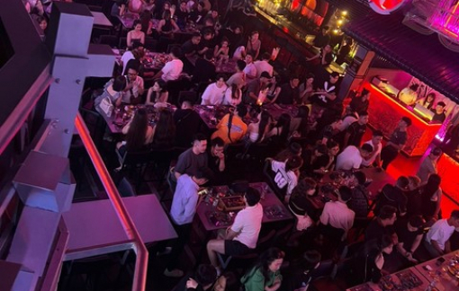 Phát hiện sai phạm và nhiều người dương tính với ma túy ở cơ sở giải trí District K