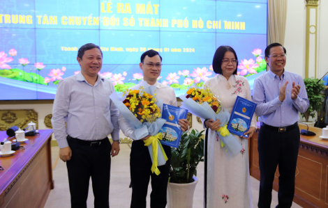 Bà Võ Thị Trung Trinh được bổ nhiệm làm Giám đốc Trung tâm chuyển đổi số TPHCM