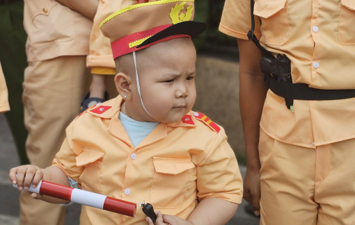 Ngày khó quên của bệnh nhi ung thư