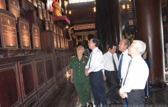 Họp mặt, dâng hương tại đền tưởng niệm Sài Gòn – Chợ Lớn – Gia Định – TPHCM