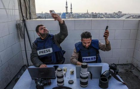 99 nhà báo thiệt mạng năm 2023, 72 người trong cuộc xung đột ở Gaza