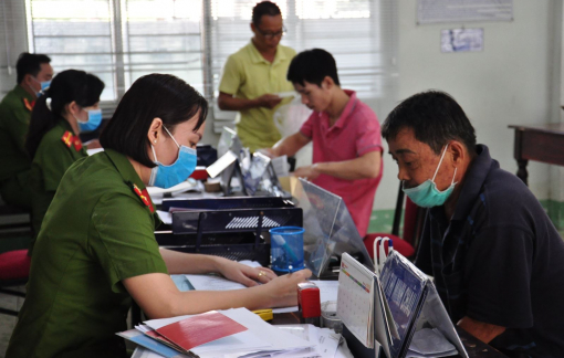 Công an TPHCM giải quyết thủ tục hành chính cấp, quản lý CCCD từ ngày 19/2