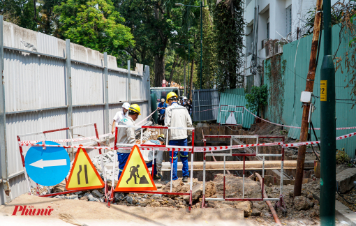 Metro số 2: Cáp ngầm nhà ga Tao Đàn sẽ được kéo vào cuối tháng 4/2024