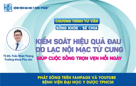 Chương trình tư vấn Kiểm soát hiệu quả đau do lạc nội mạc tử cung