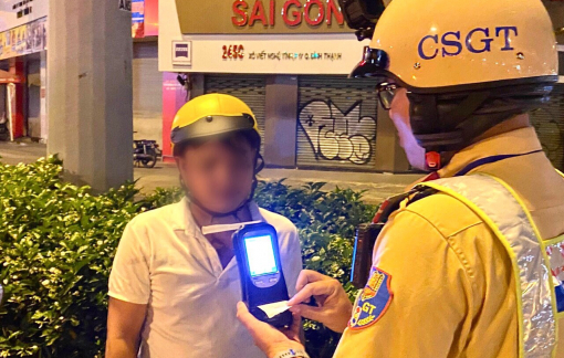 Việc tăng cường kiểm soát nồng độ cồn góp phần kéo giảm tai nạn giao thông