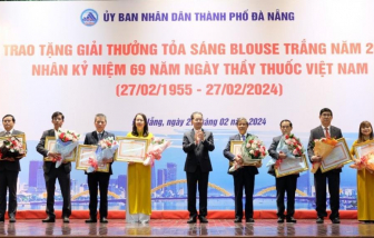 Đà Nẵng: Tặng giải thưởng “Toả sáng Blouse trắng” cho 20 cá nhân